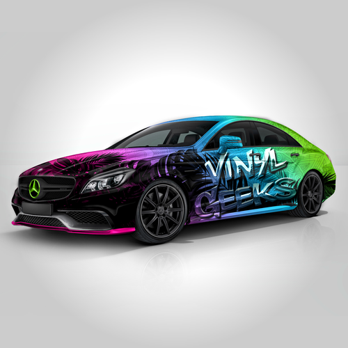 Exotic Car Wrap Design by dznWILD