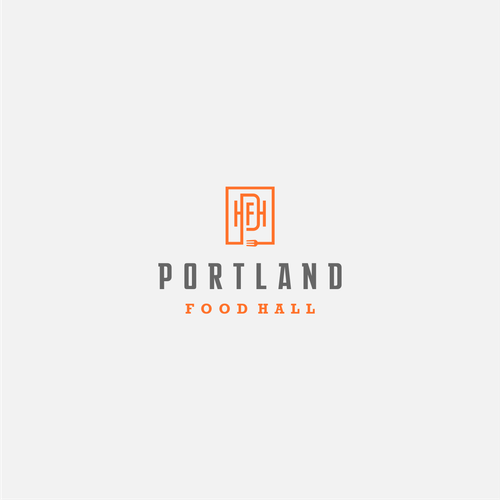 Portland Food Hall Logo & Outdoor Signage Design by artsigma