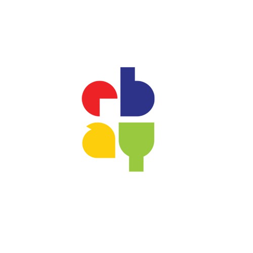 99designs community challenge: re-design eBay's lame new logo! Design by Adrian.M