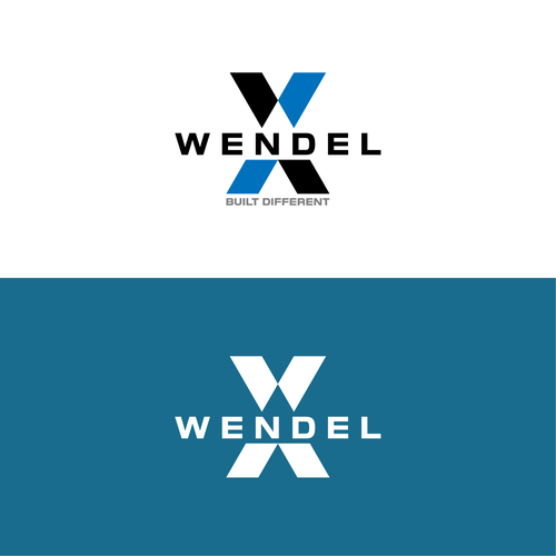 Luxury Logo Design for Wendel X — A Premium Construction Brand Built Different Design by cloudesign.id