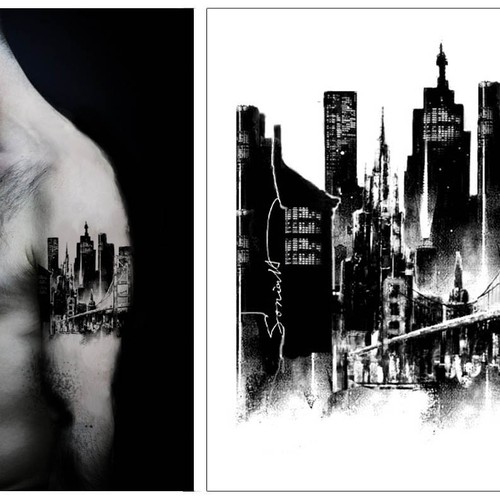 Cool tattoo design needed! Looking for someone to bring my concept to life Diseño de stacas