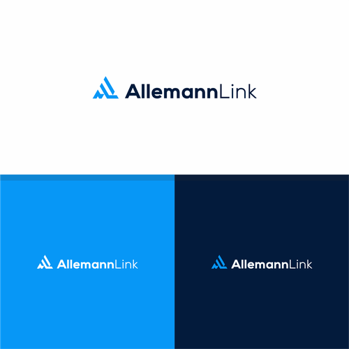 Software/Data analysis company logo embedding the letter A and L Design by colorworks™