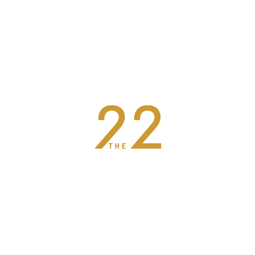 The 22 Logo Ontwerp door Blessedsgn