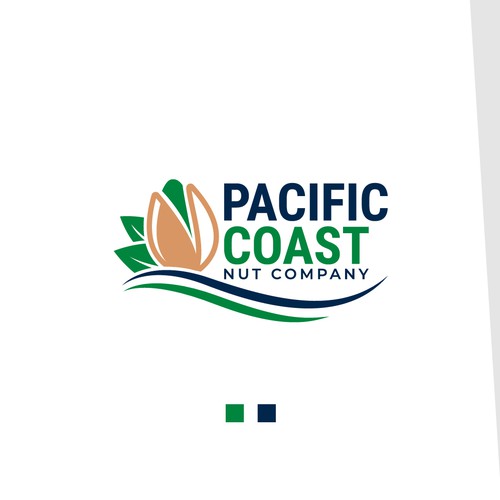 Simplistic logo for a California pistachio company Design by MotionPixelll™