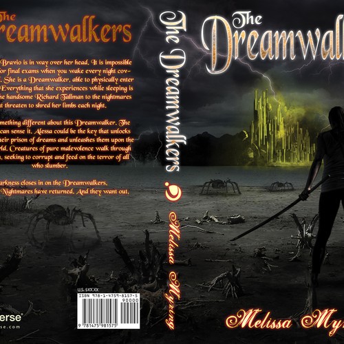 Melissa Myring needs a book cover for a fantasy novel Design by Chameleonstudio74