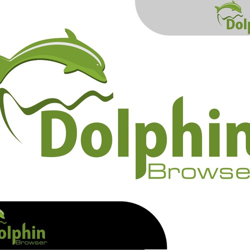 New logo for Dolphin Browser Réalisé par Nanak-DNA