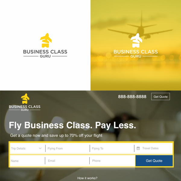 Ontwerp door Stell_21 genaamd "Business Class Guru"