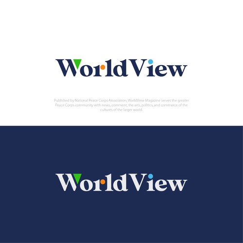 WorldView Magazine Logo Design by ilgo_std