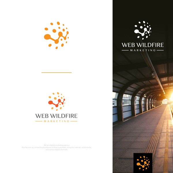 Design by m.alfi11 titled "web wildfire"