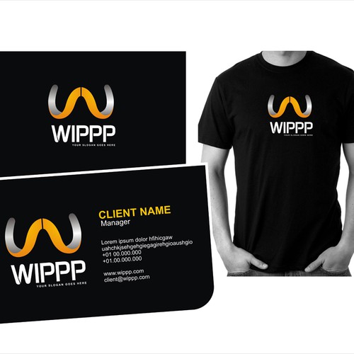 Create the next logo and business card for WiPPP デザイン by Pixelchamber01