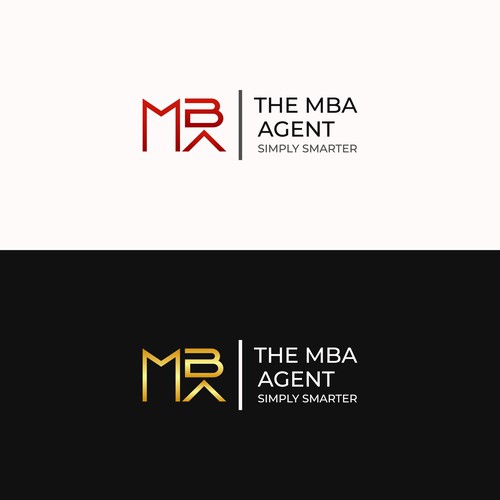 New Logo for The MBA Agent (and slogan) including image/icon Design by be.Infantry