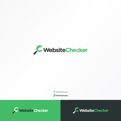 New SaaS Startup WebsiteChecker Needs a LOGO!! Design by dHn.sign