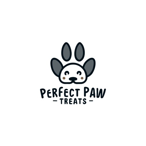 Perfect Paw Treats Modern & Vibrant Happy Logo Design by ap79