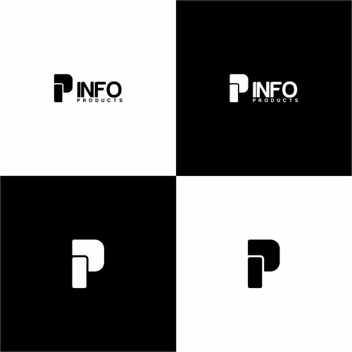 InfoProducts.com - Logo & Branding Design by Glemm