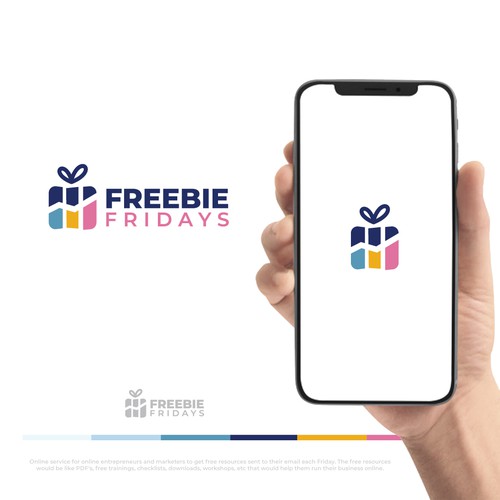 Freebie Fridays - Fun Modern Logo that grabs attention! :) Design réalisé par gaendaya