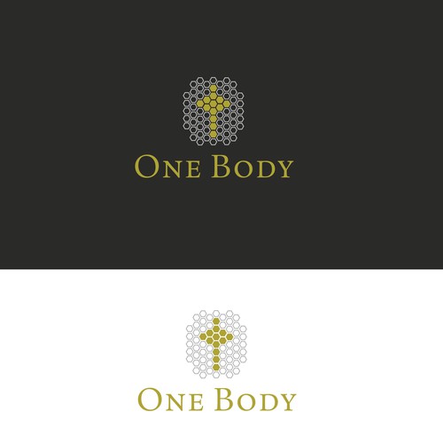 Design a logo for One Body Software showing inter-church community in the One Body of Christ. Design by Ladoblede