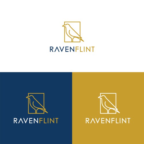 RavenFlint - Business Logo Design by PINAKING