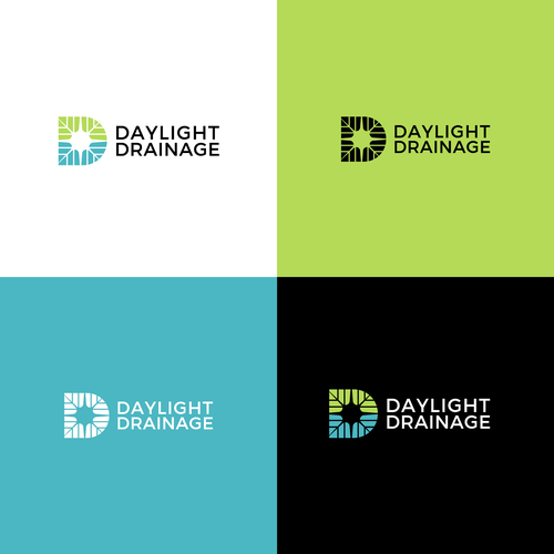 Brand launch for Drainage Services company in Pacific NW Design by NHawk