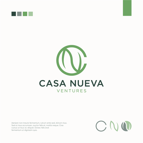 Real estate investing logo symbolizing growth Design by vecrow