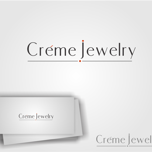 New logo wanted for Créme Jewelry Diseño de Naavyd