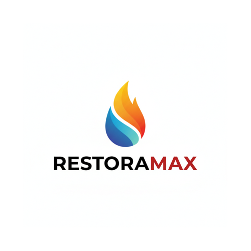 Restoration Company Branding. Design by Tridvit Design