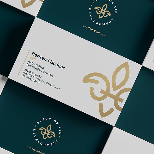 Design by João Felipe Dias titled "Fleur de Lis | Branding"