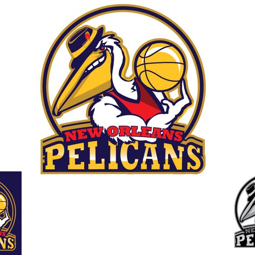 99designs community contest: Help brand the New Orleans Pelicans!! Design by Sunny Pea