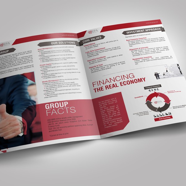 Creative booklet for specialist investment firm needed!