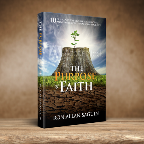 Cover for the book of the decade on faith and purpose Design by 4j 8tang