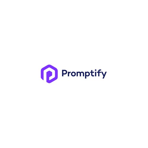 Modern, Simple and Sleek Logo for Promptify.com Design by TheDaydreamerStd
