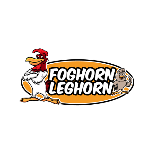 Foghorn Leghorn Decal Design Design réalisé par jagokandank