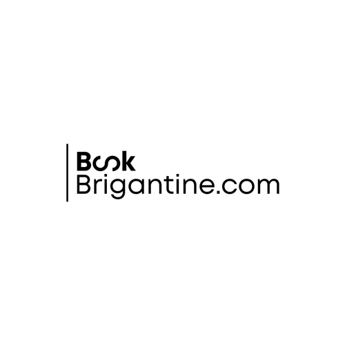 BookBrigantine.com Simple Vacation Rental Logo Design by Aleta21