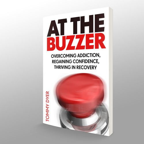 Book cover for inspirational, comeback story out of addiction into recovery! Design by TRIWIDYATMAKA