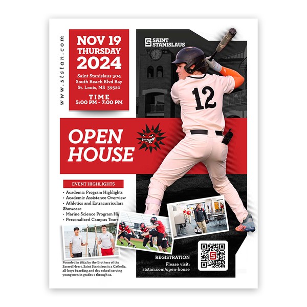 Flyer for Open House Event