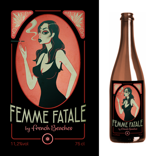 Product label contest entry by Ameline Studio