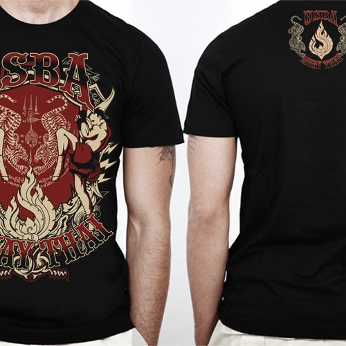 Design di Design a MMA/Muay Thai Kickboxing t-shirt.. di Djajalangit