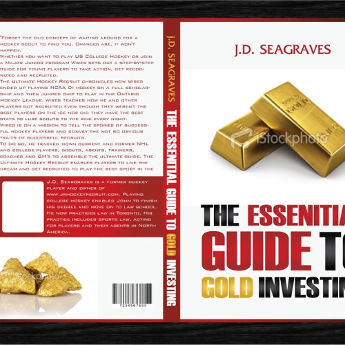 The Essential Guide to Gold Investing Book Cover デザイン by M.D.design