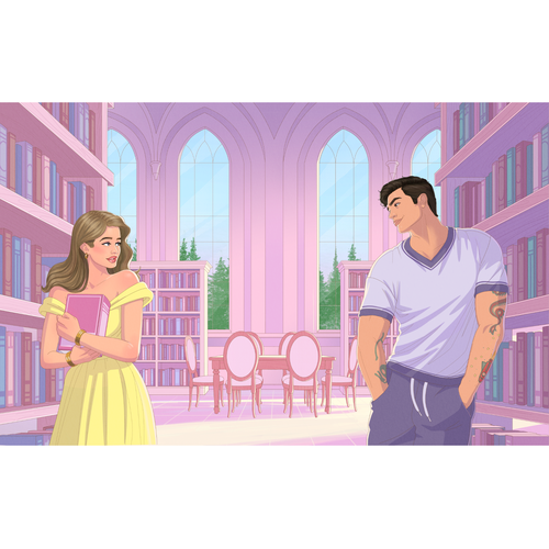 "Design a Limited-Edition Romance Illustration" winning Logo & social media pack