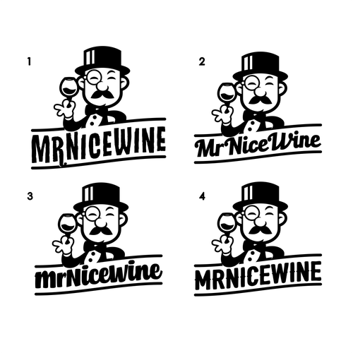 Mr Nice Wine - logo design Design by Damarkurung