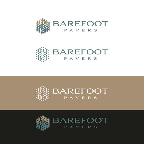 Barefoot Pavers Elite Design Challenge: Craft the Logo for the Future of Outdoor Luxury! Design by Gorafix_Sun