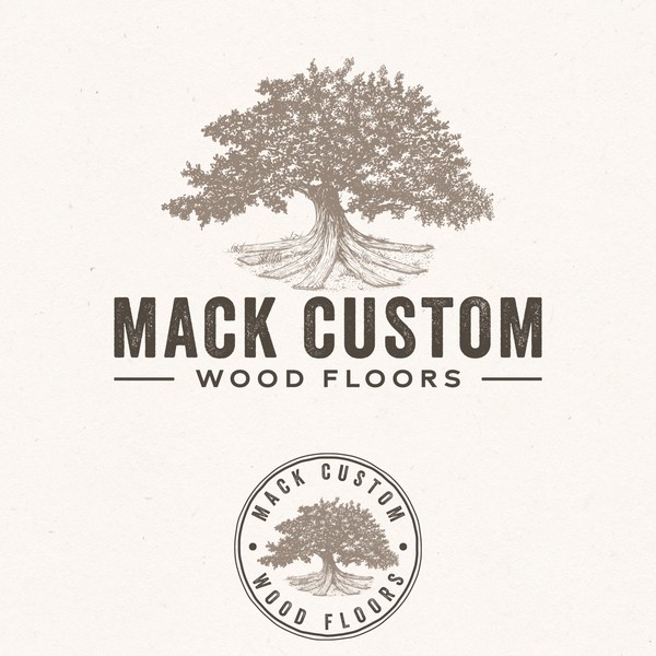 Design by petiteplume titled "Logo for a wood flooring business"