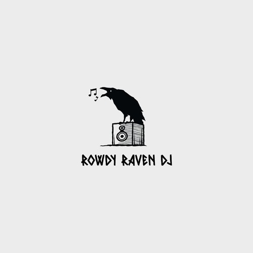 need a Norse Mythology Raven for a DJ logo Design by Voinch Visuals