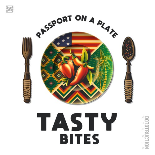 Design a Bold, Soulful Logo for Tasty Bites – Caribbean Meets Southern Comfort Design by Dotstruction Studio