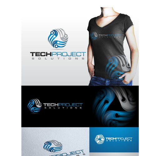 New logo wanted for TechProjectSolutions.com Design por Fierda Designs