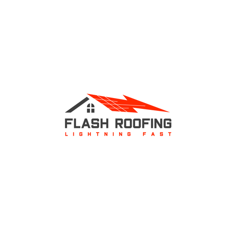 Compete to create a logo for Flash Roofing! Design by Rexboi