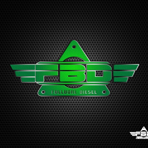 create a eye catching logo for fullbore diesel & fab Design réalisé par meshmew99