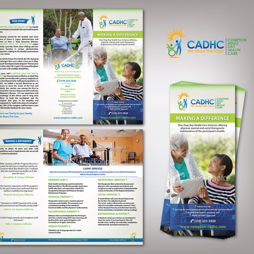 Help Compton Adult Day Health Care with a new brochure design Design by ADMDesign Studio