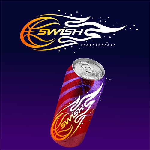 Swish - A New Sports Drink! Design by bluelines15