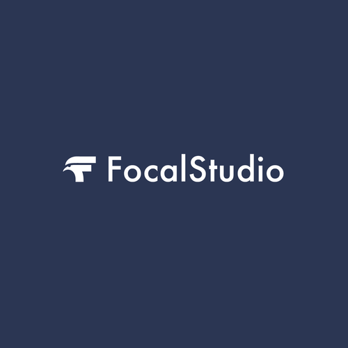 Logo for FocalStudio.AI Design by Roxana.I