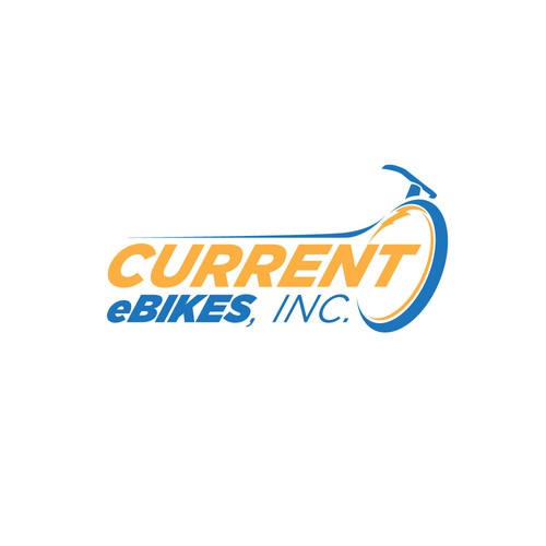 Create a charming logo for a cool new electric bike retailer based